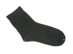 socks with silver fiber